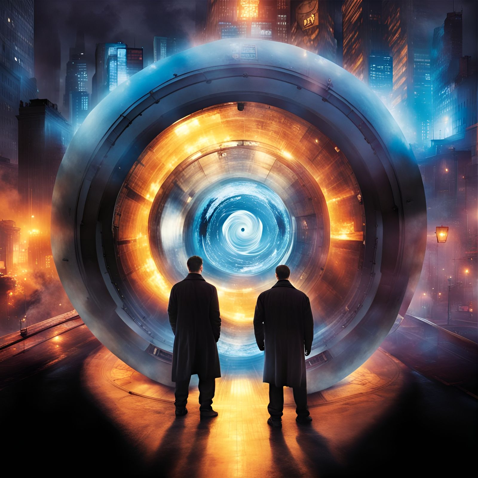 Existential Illusion: A Conceptual AI Art