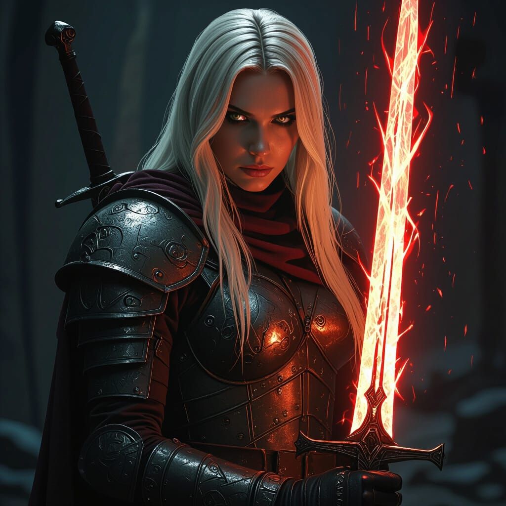 Magik in Limbo with Soulsword: Hyper-Realistic Art