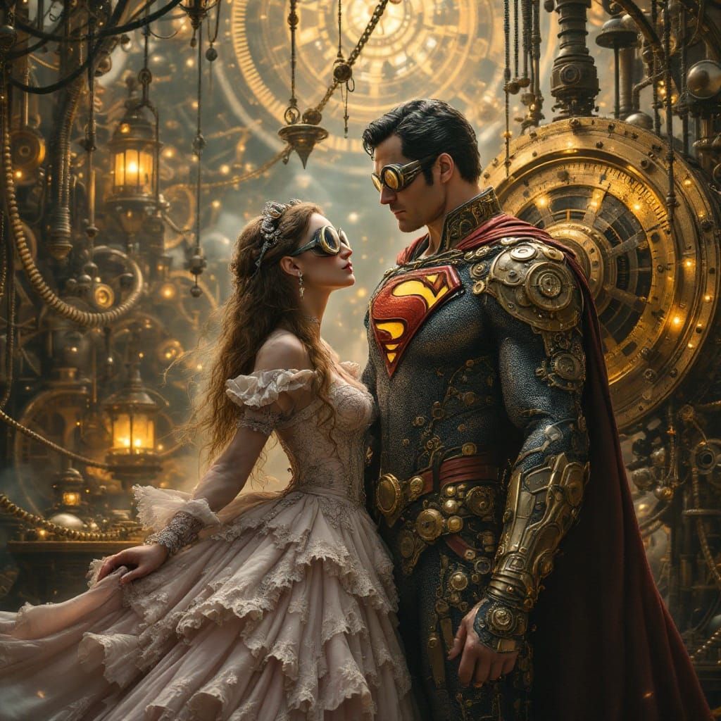 Steampunk Surrealism: Alice and Superman in Gears and Dreams