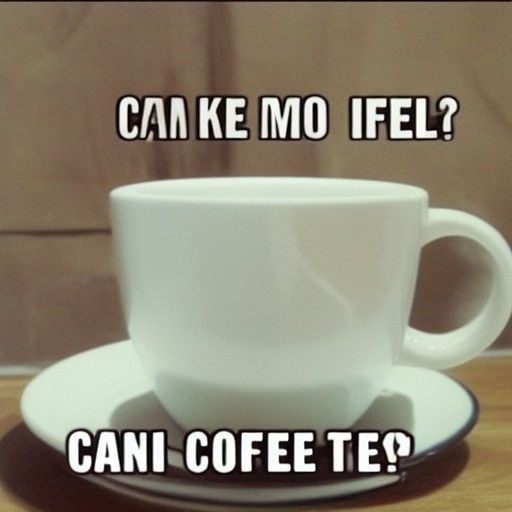 Coffee Cup Generated From Simple AI Prompt