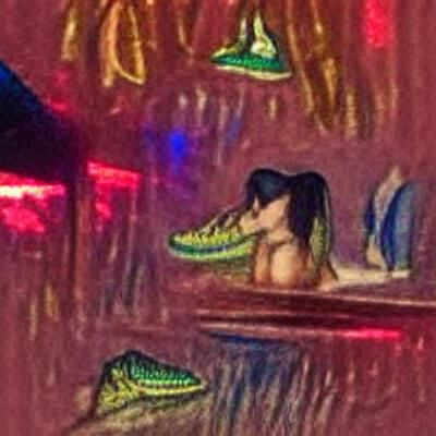 Celebrity in Unexpected Scene, Van Gogh Style