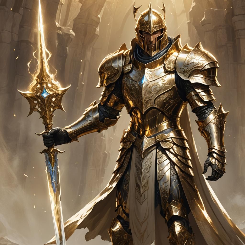 Golden Knight Azevim, Leader of Lightbearers