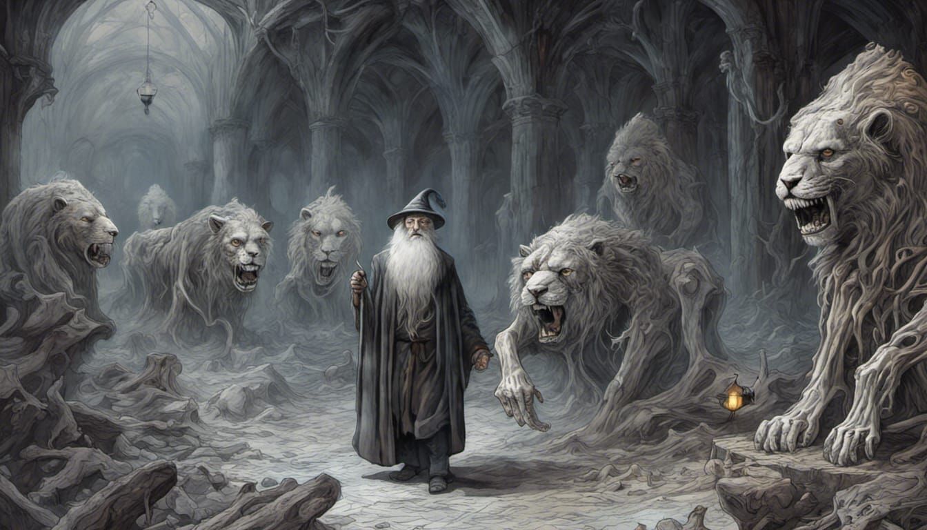 Walking Among The Ghost Lions