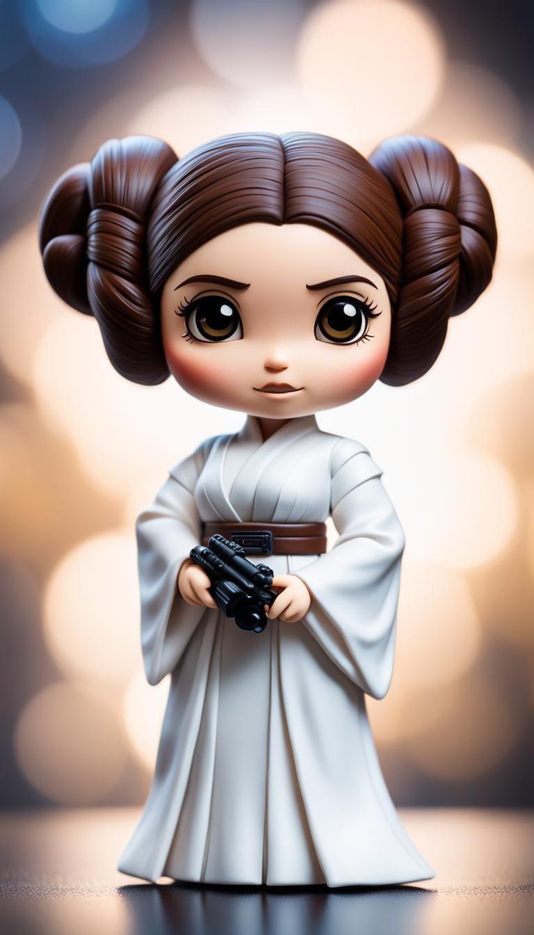 Chibi Princess Leia