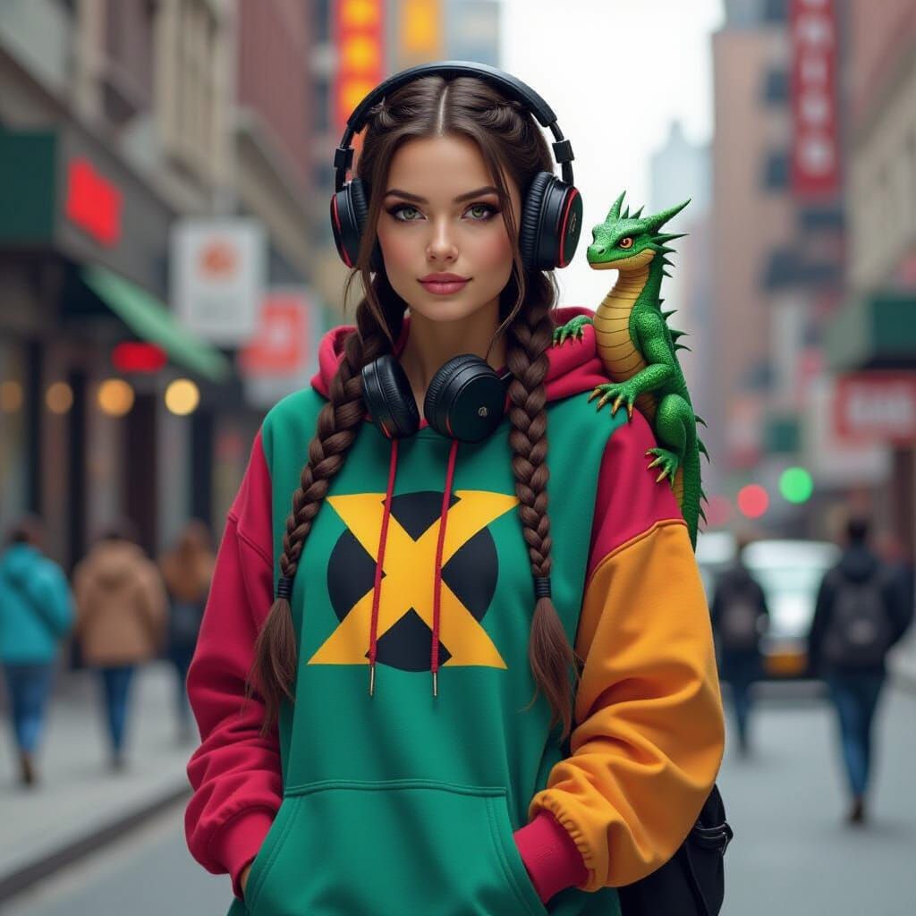 Magik and Lockheed in New York City Art