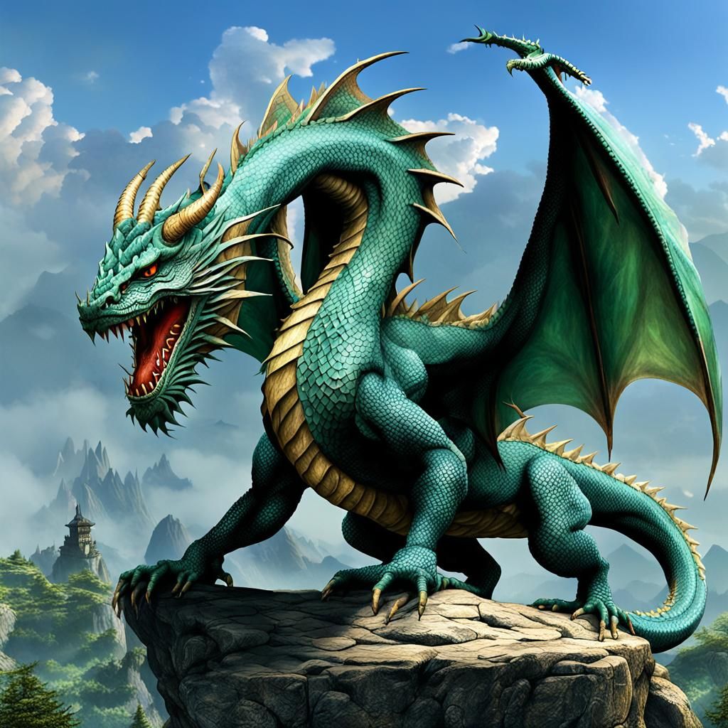 Magical Dragon Legendary Creature