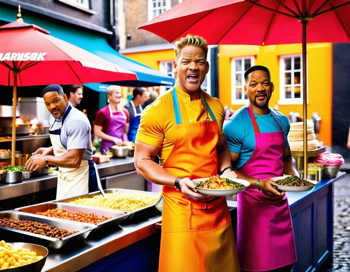Ramsay and Smith Serve Street Food, Schjerfbeck Style