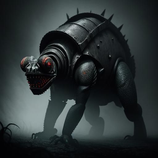 Biomechanical Horror: Data Leech Emerges