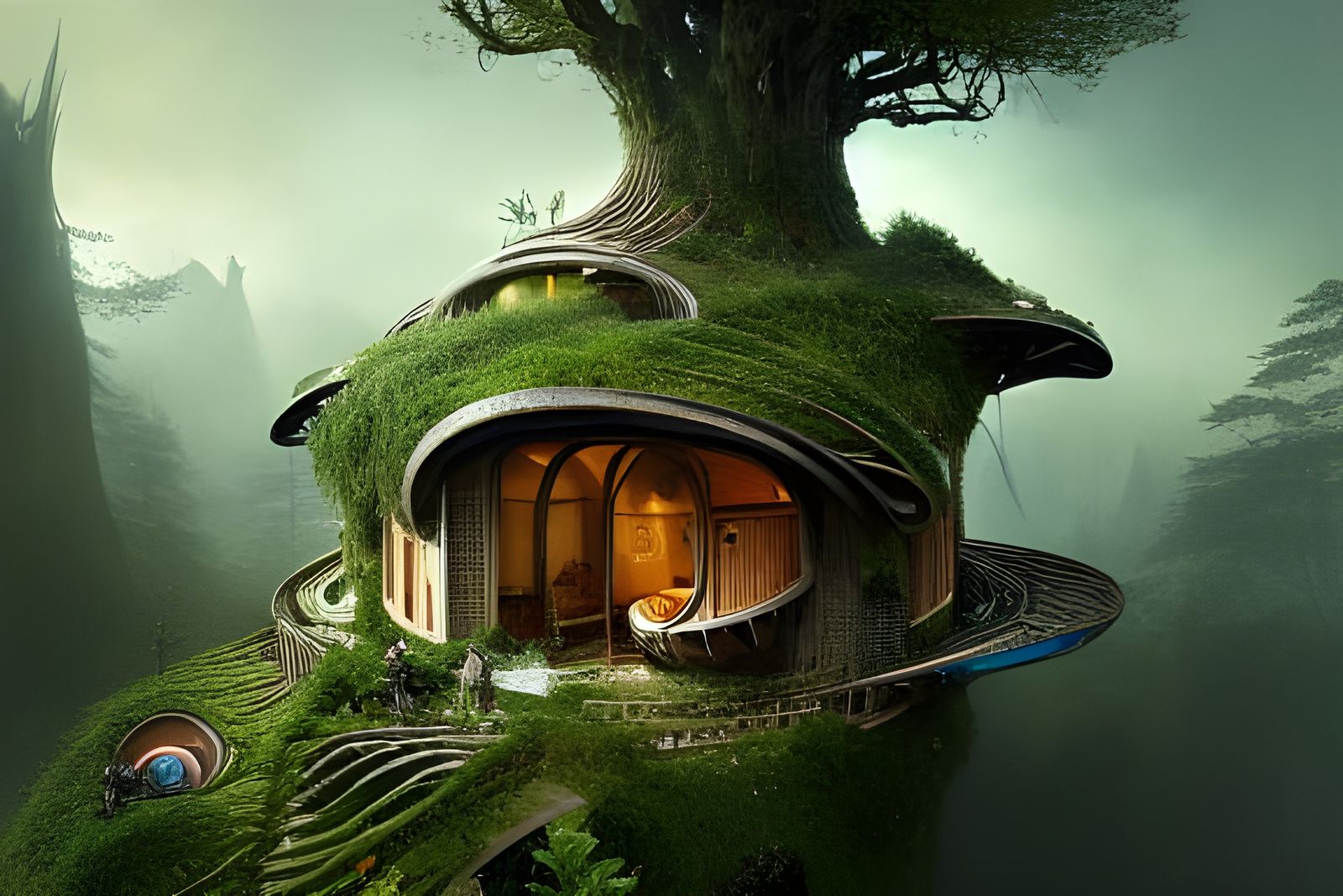 Highrise Hobbit Houses on the Tree of Life