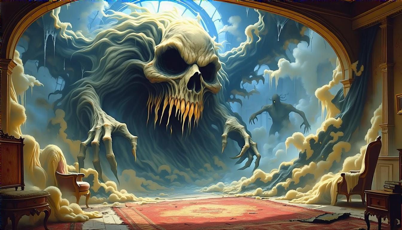 Terrifying Poltergeist Haunts Dilapidated Mansion