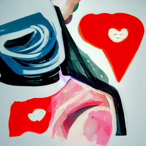 Detailed Gouache Painting of Heartstopper