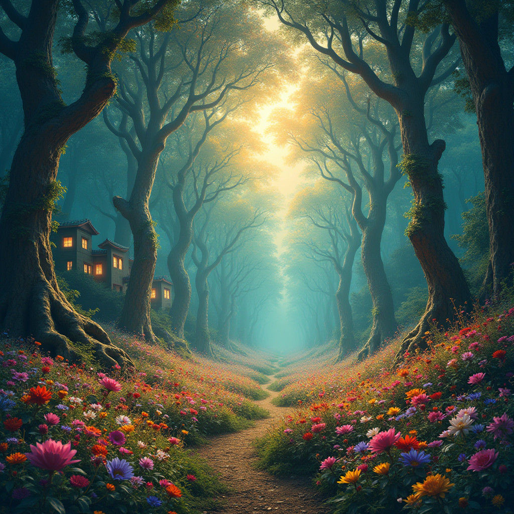 Fantasy Kingdoms: Forest Realm and Flower Village