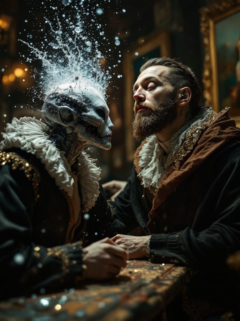 Old Master Paintings Party with Hyperrealism and Magic