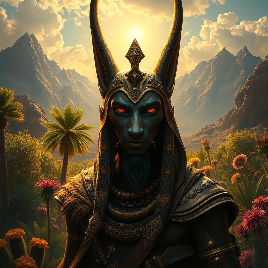 Anubis: Desert Oasis Sun King