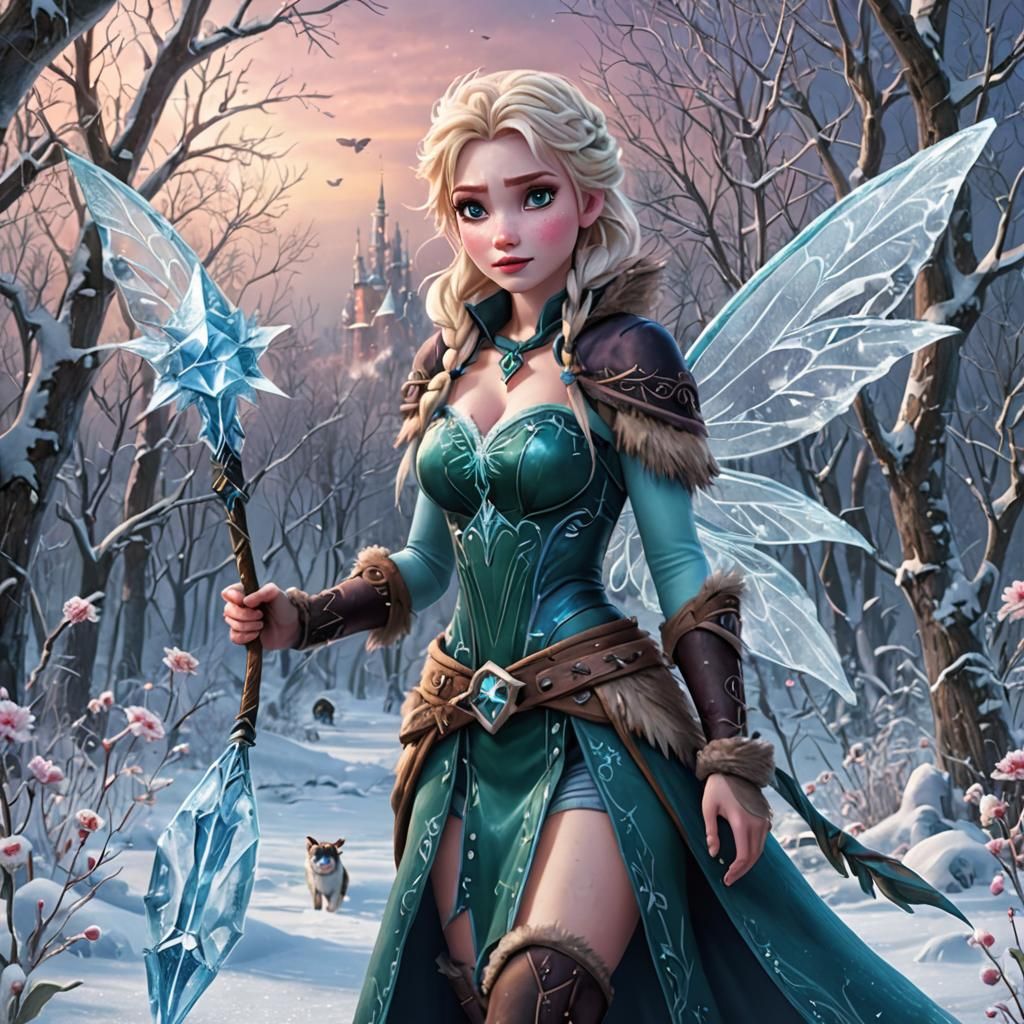 AI Realization of a Frozen Fairy Hunter