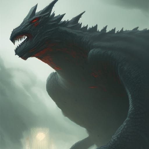 Sinister Kaiju Artwork