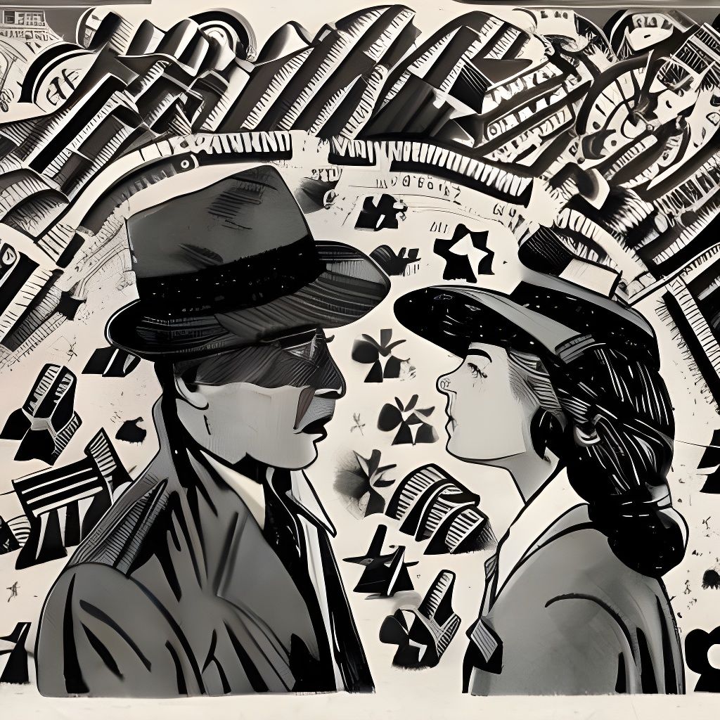 Vintage Map of Casablanca with Airplane in Hyperrealism