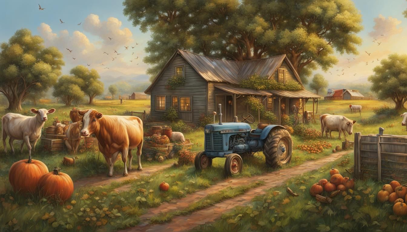 Farm's simple life