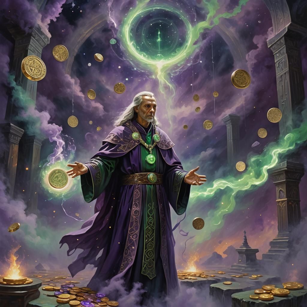 Mystical Priest Manages Magic Artifact in Dreamscape