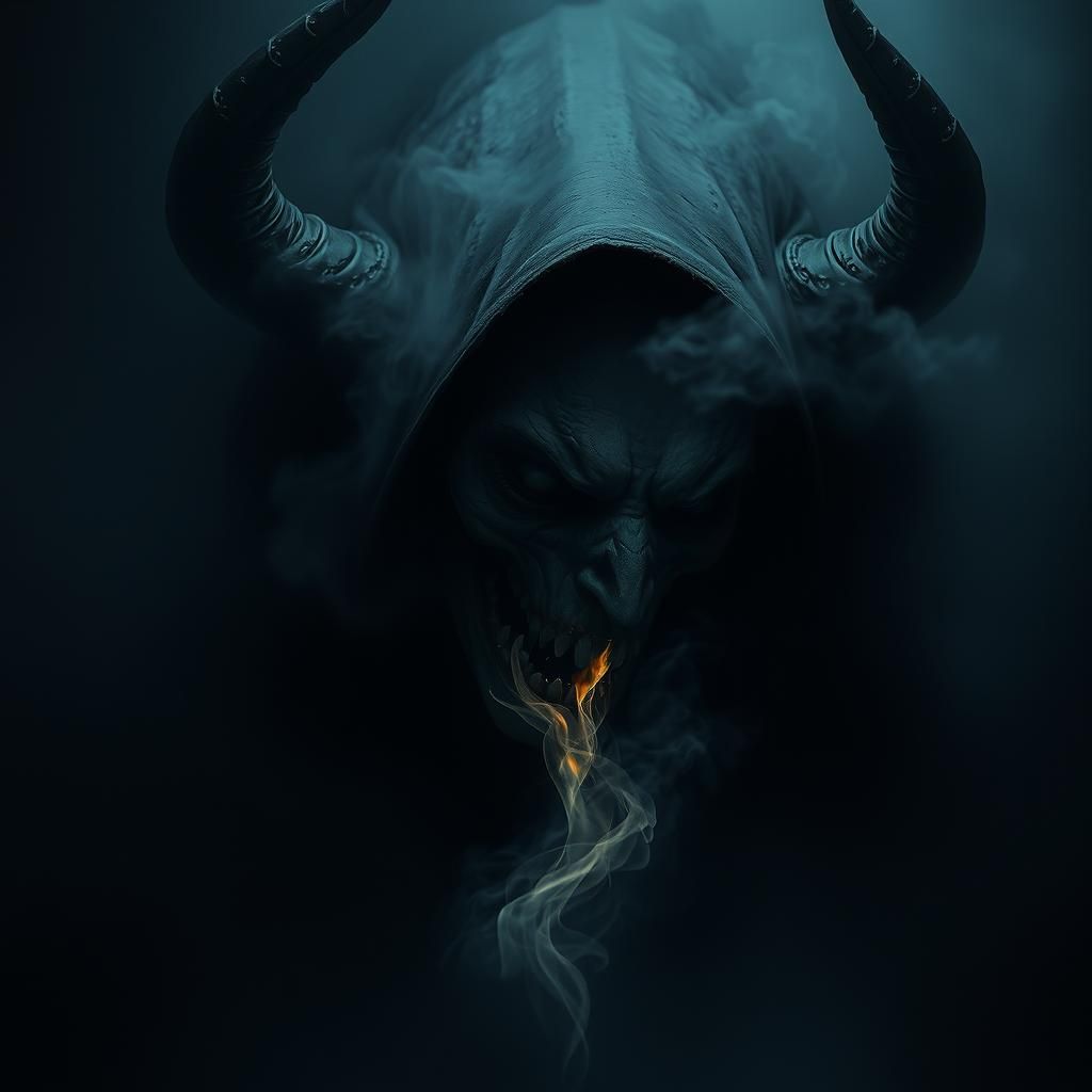 Nightmarish Dream in Expressive Black Lighting