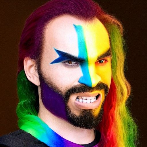 Queer Rainbow Flag Kahless of the Klingon Empire