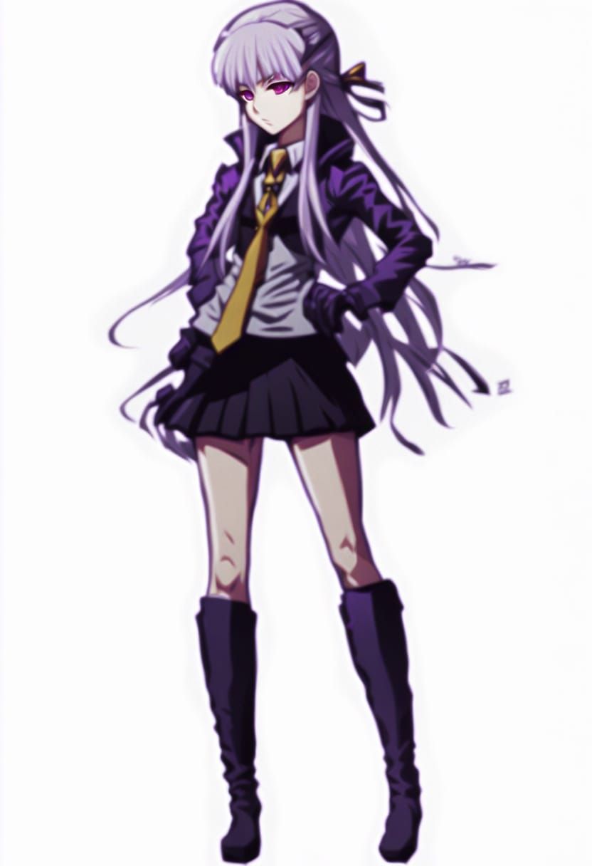 Kyoko Kirigiri in Moody Anime Style