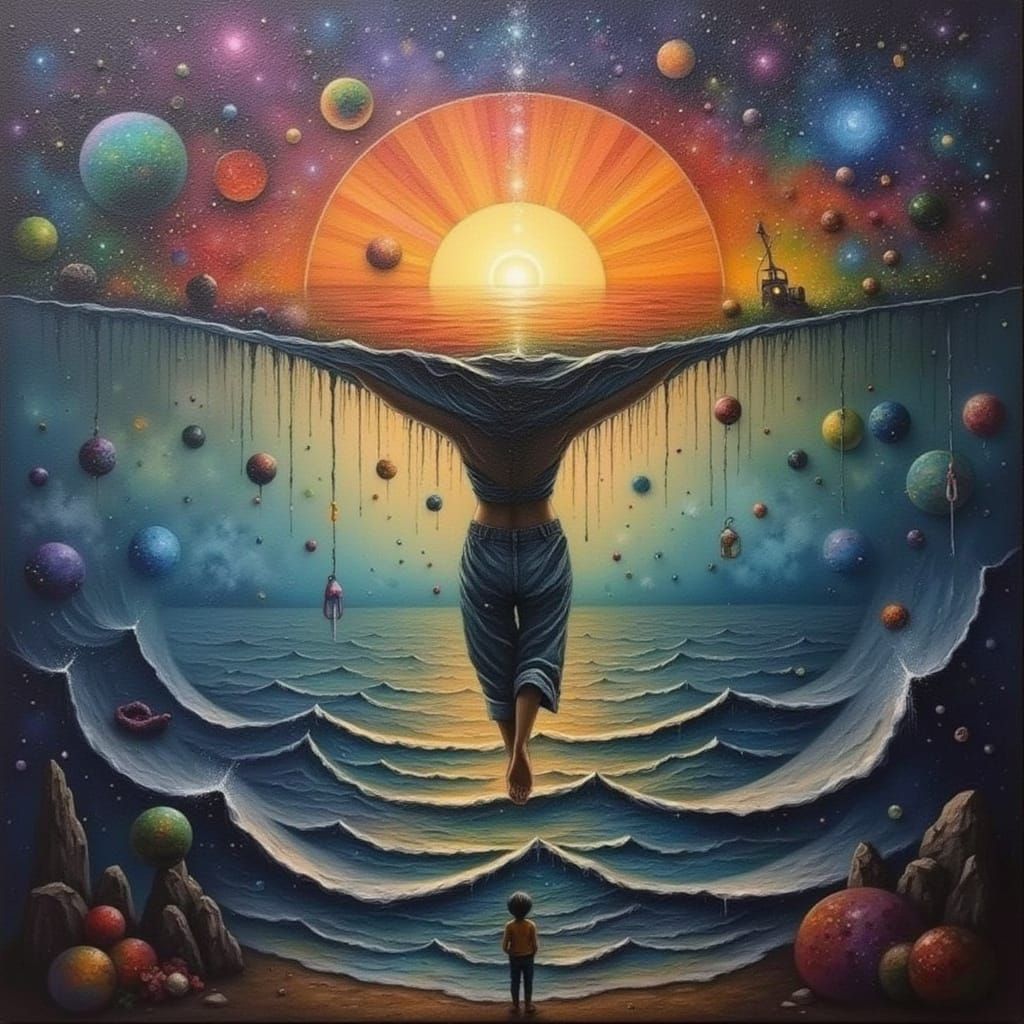 A Cosmic Metamorphosis in Vibrant Colors