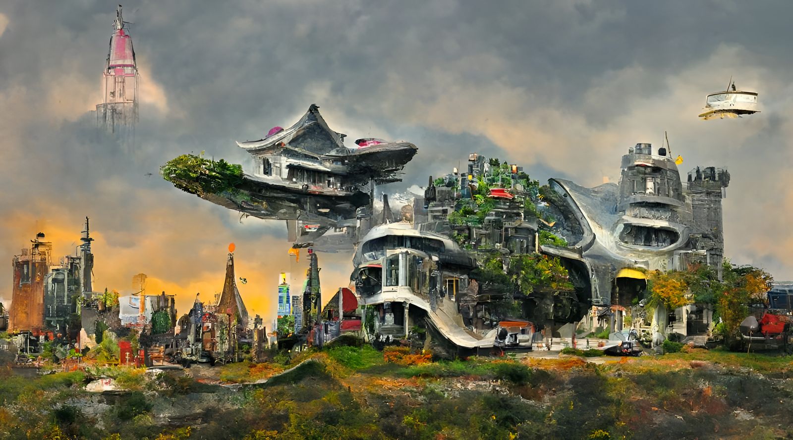 Chaotic Sci-Fi Fantasy Mashup by JC Park