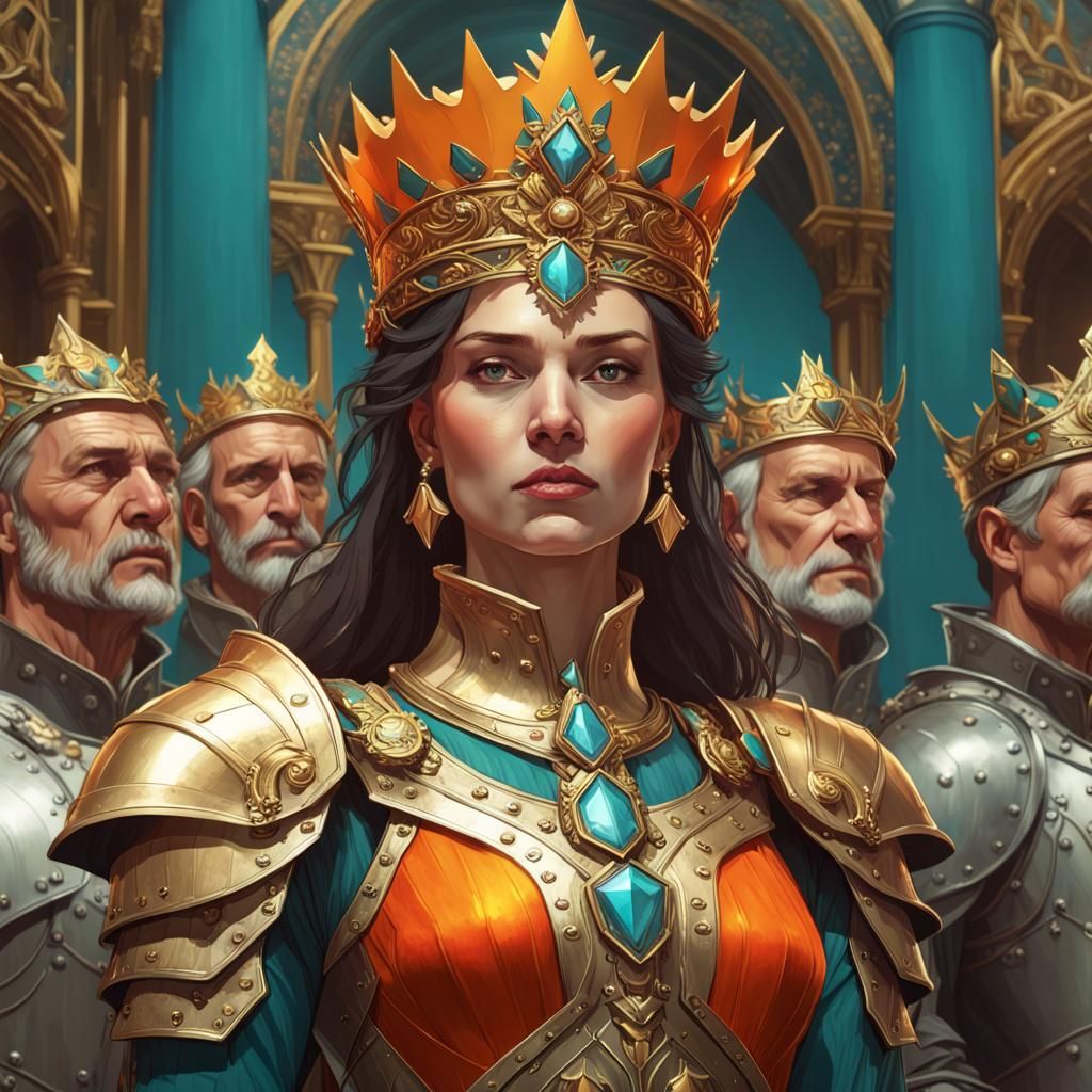 Queen Meve Attends a Conference of Sovereigns