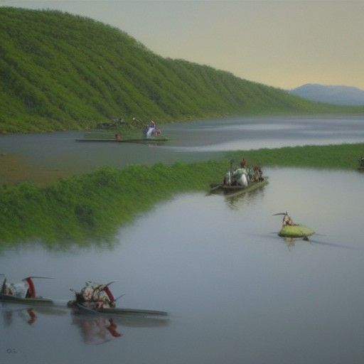 Green Climate Policies Outcome: Oil Painting