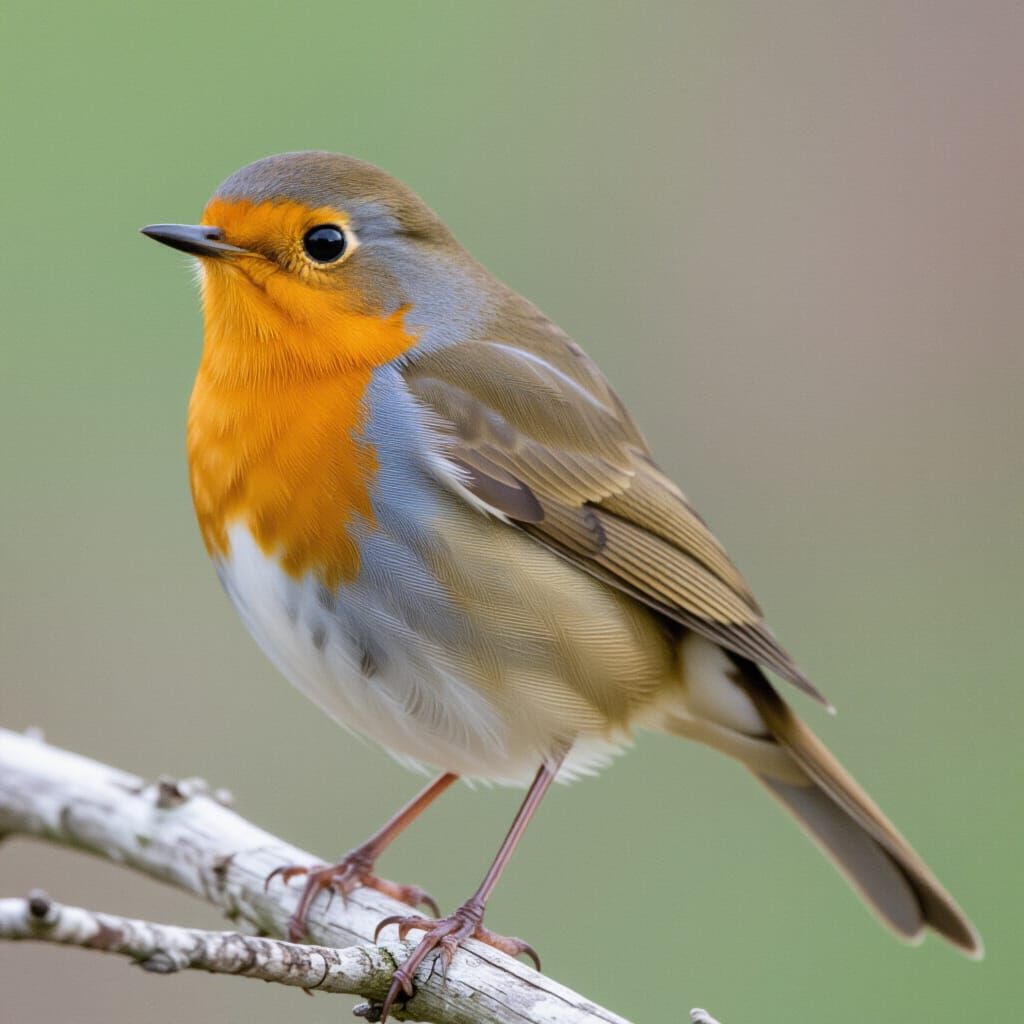 Proud Robin Generated by AI