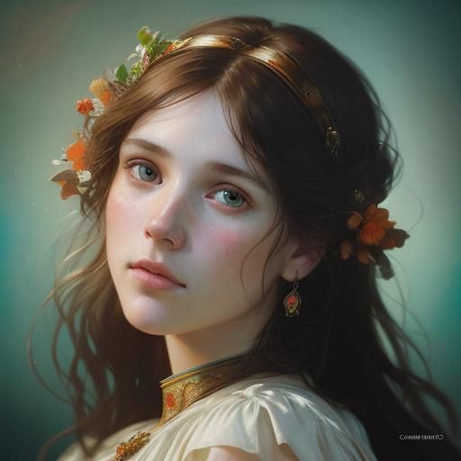 Birth of Venus: Pre-Raphaelite Concept Art