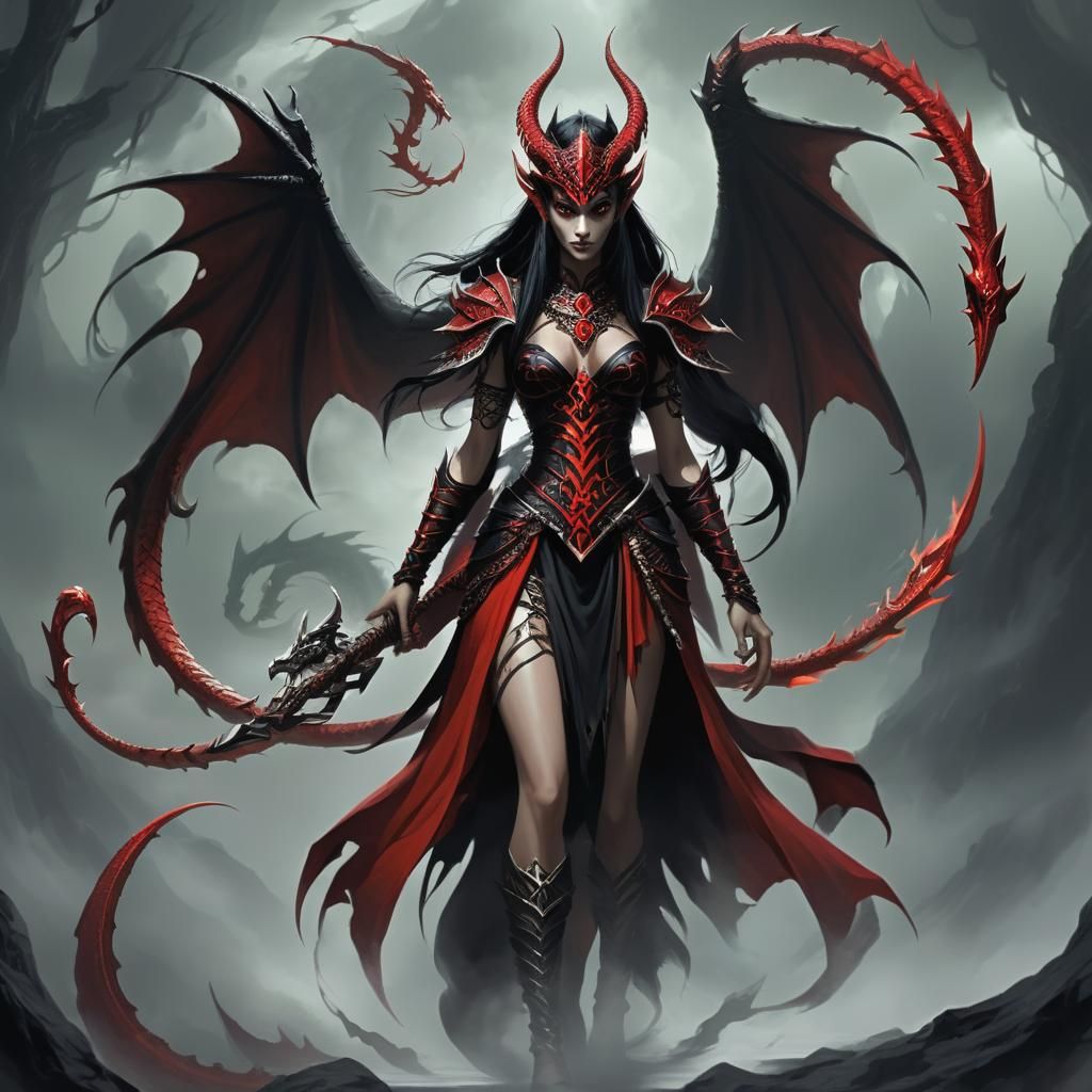 Veyjá: Blood Goddess of the Chaotic Underworld