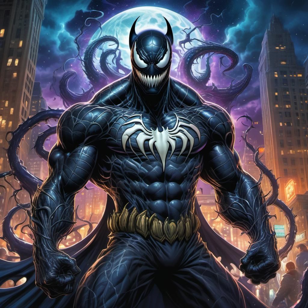Batman And Venom Fusion