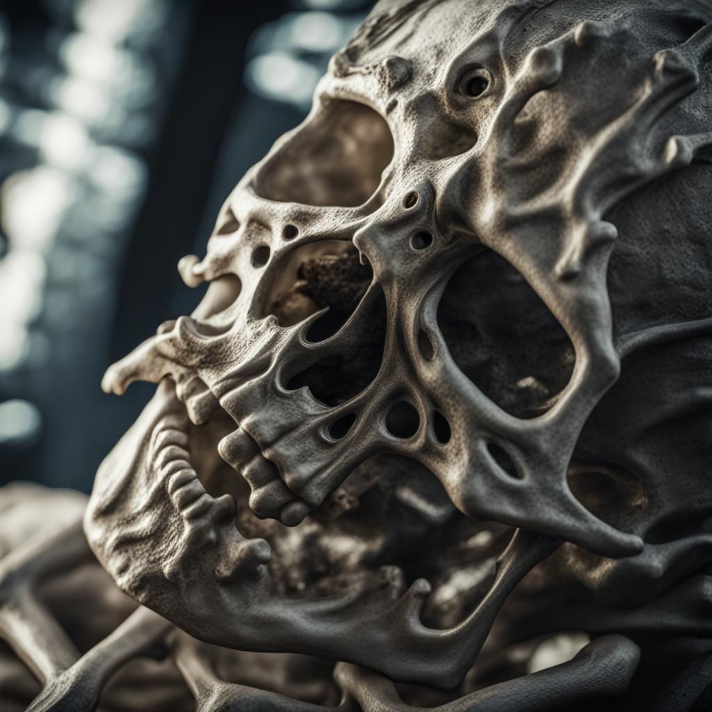 Vulnerable Figure in Hyperrealistic Graffiti Art Style