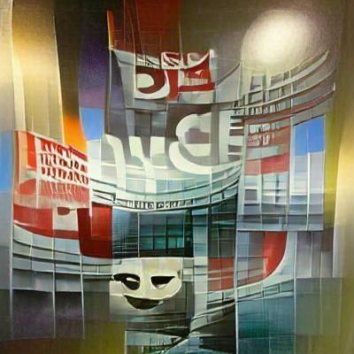 Modern BBC News Poster Art