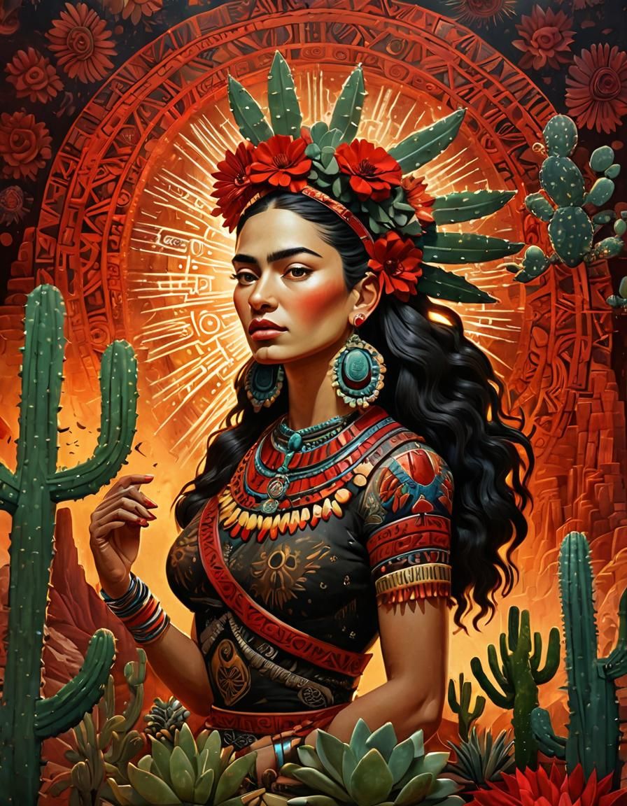 Cuauhxolotl goddess of fire