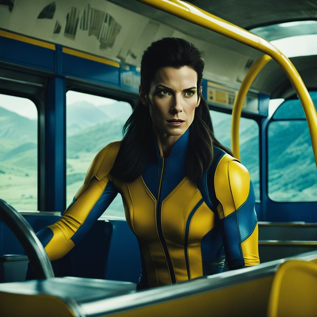 Sandra bullock is Wolverine
