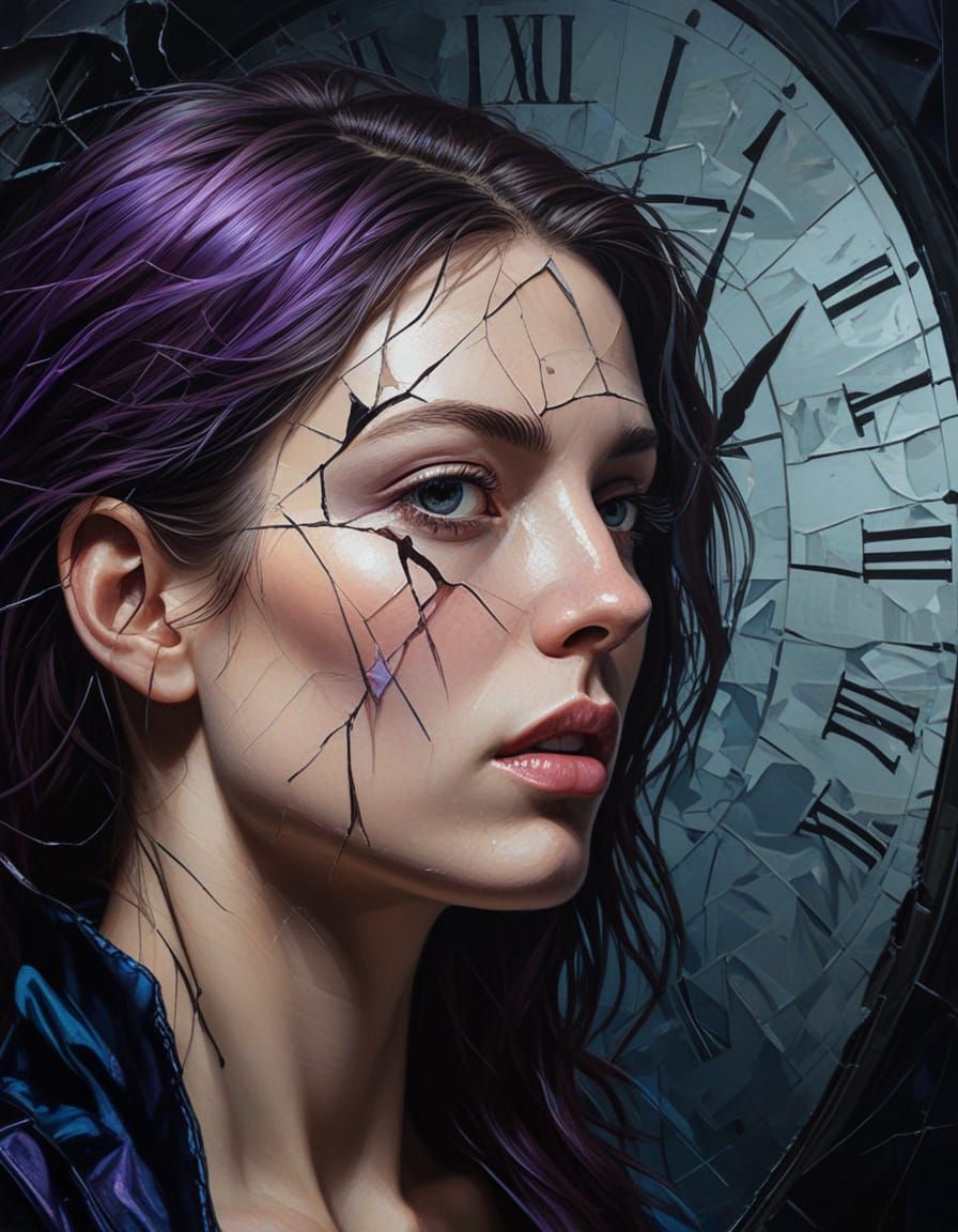 A Woman's Turmoil in a Shattered Reality