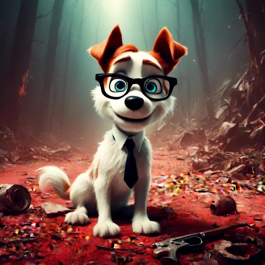 <lora:Macabre:1.0> Mr. Peabody and Sherman