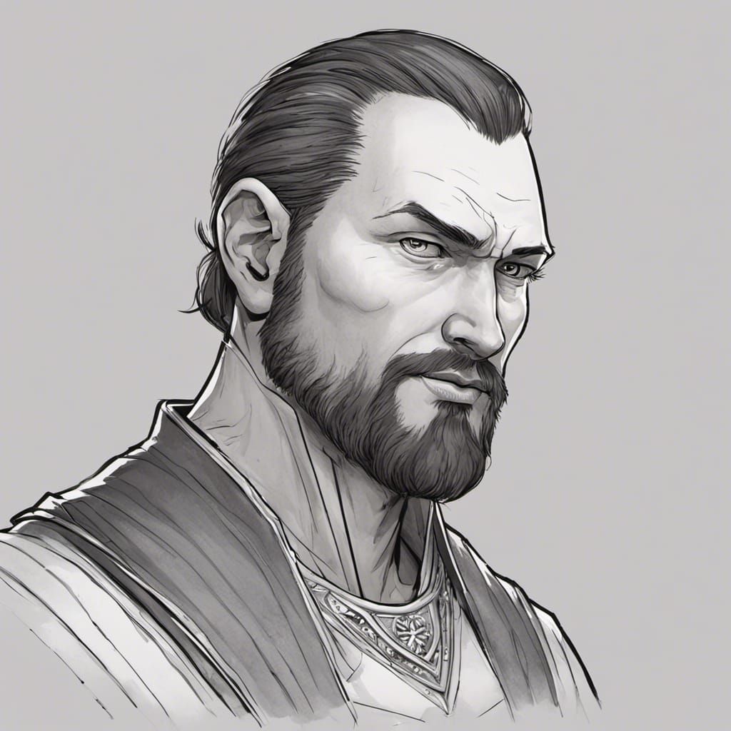 Digital Portrait of Dalinar Kholin