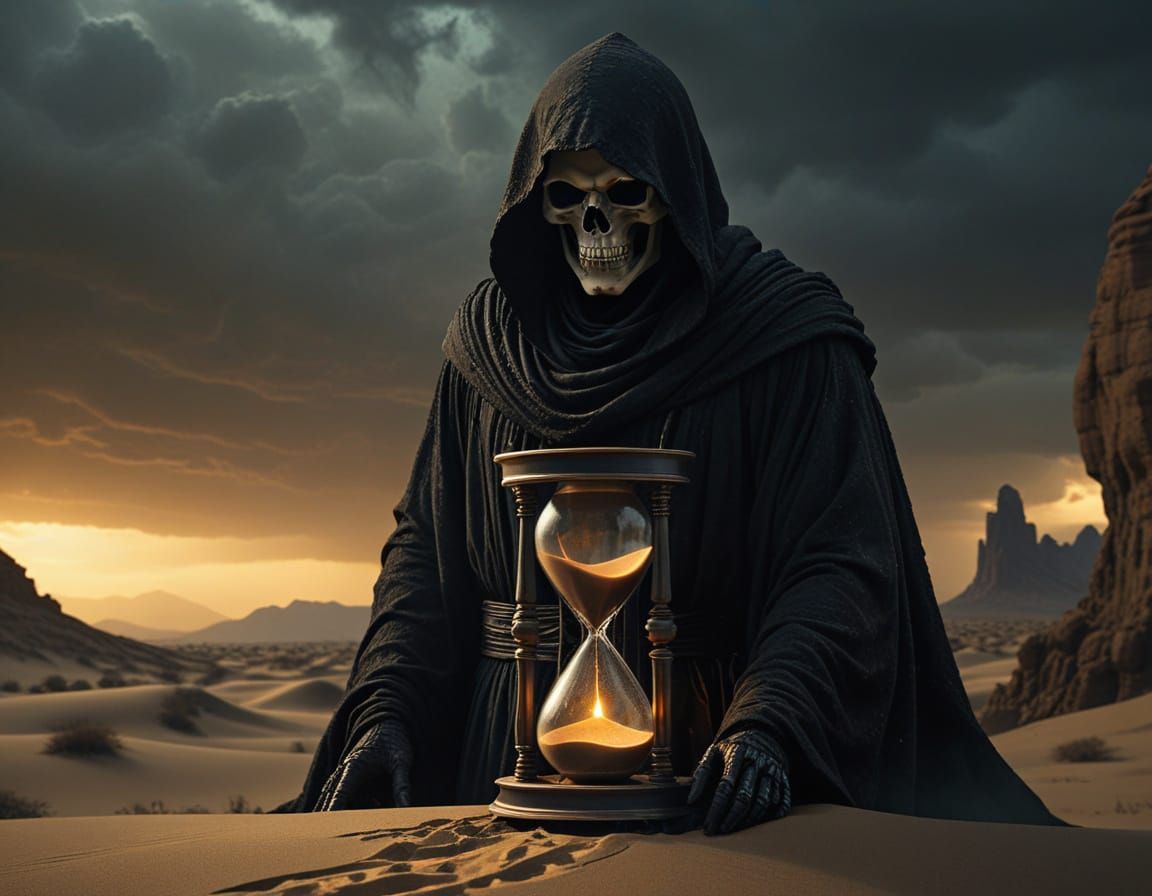Grim Reaper waiting ...