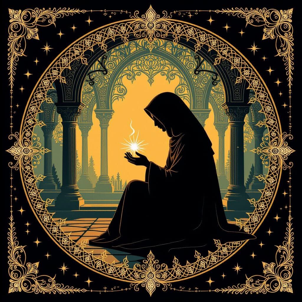 Surreal Dreamscape Architecture in Radiant Light