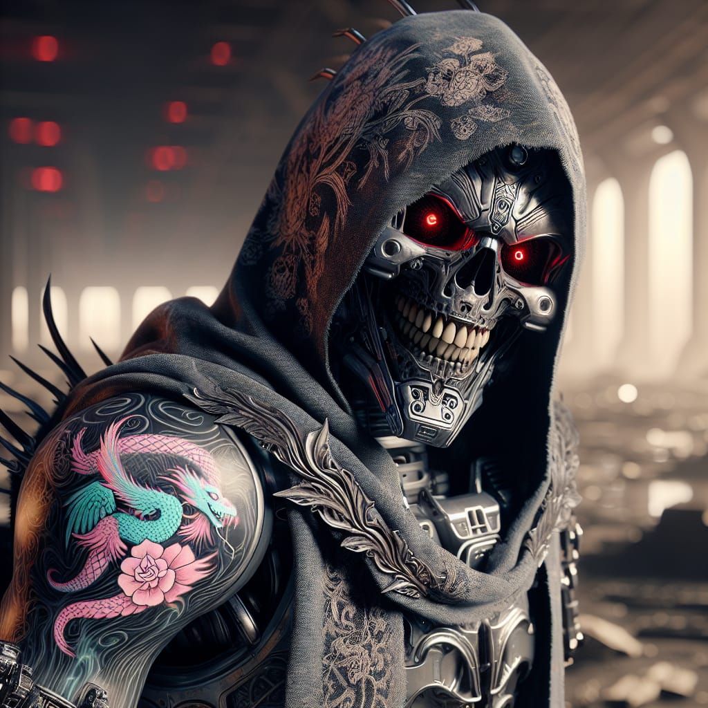 Evil Robot Voodoo Figure in Radioactive Wasteland