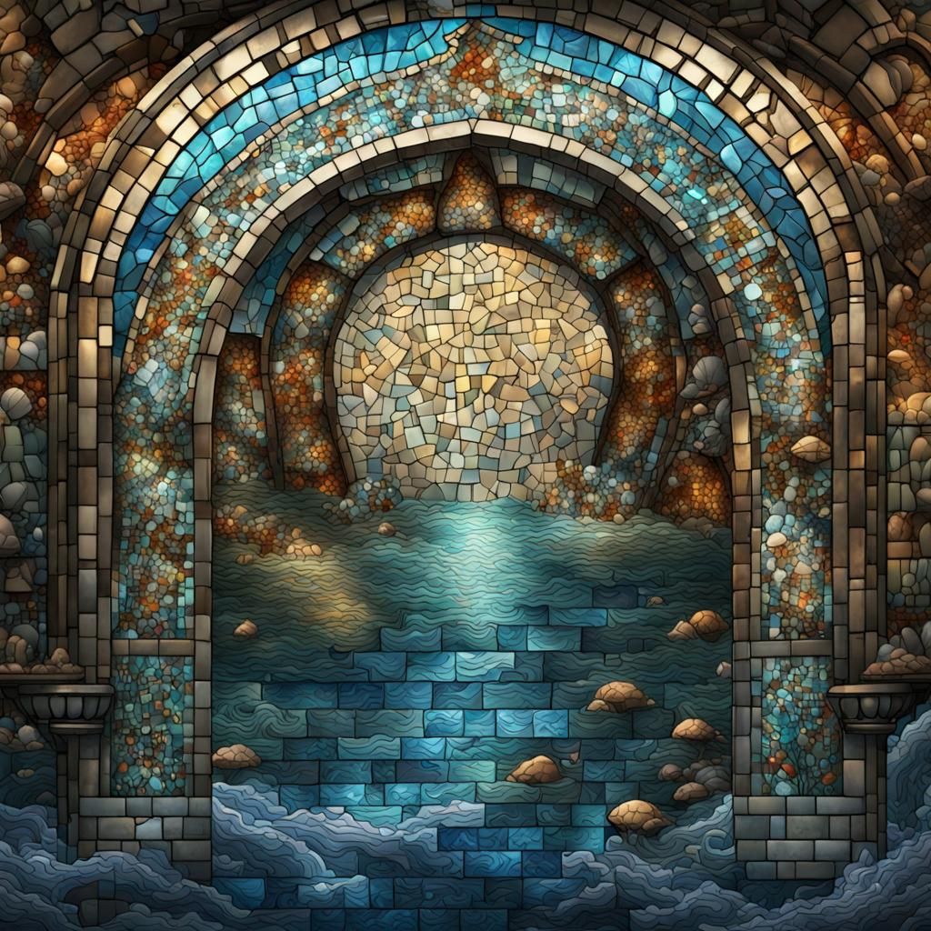 Mosaic Stained Glass Rescue in Israel and Gaza