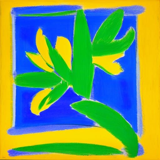Henri Matisse style, bee
