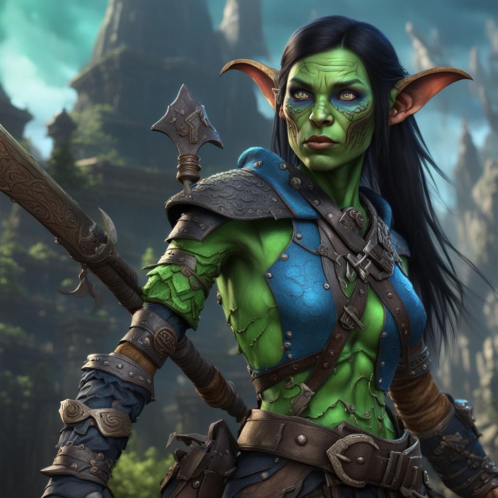 Goblin Rogue from Dungeons and Dragons: Detailed Matte Paint...