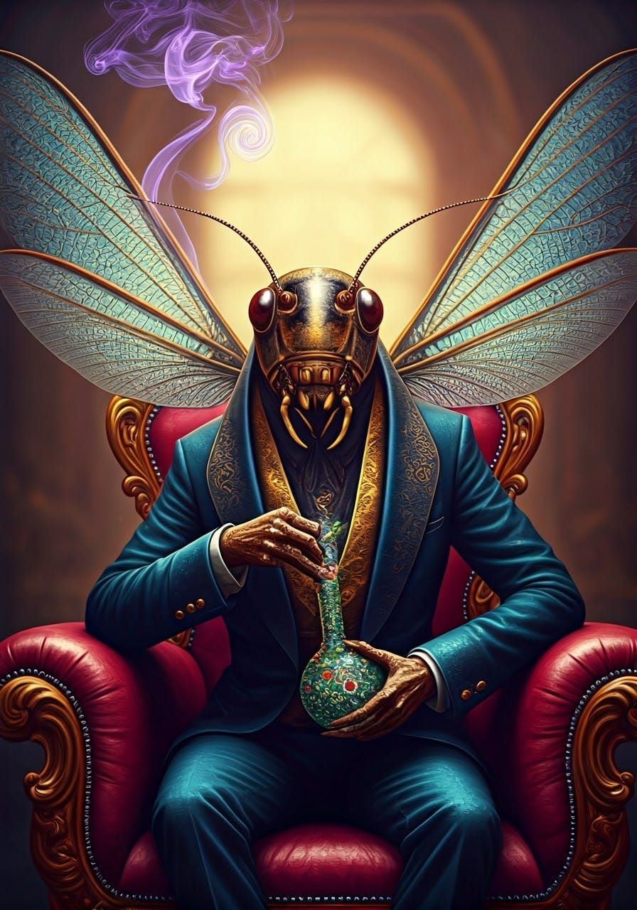 Regal Horror Cricket in Lavender Haze