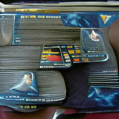 Star Trek Starship Command Deck Rendering