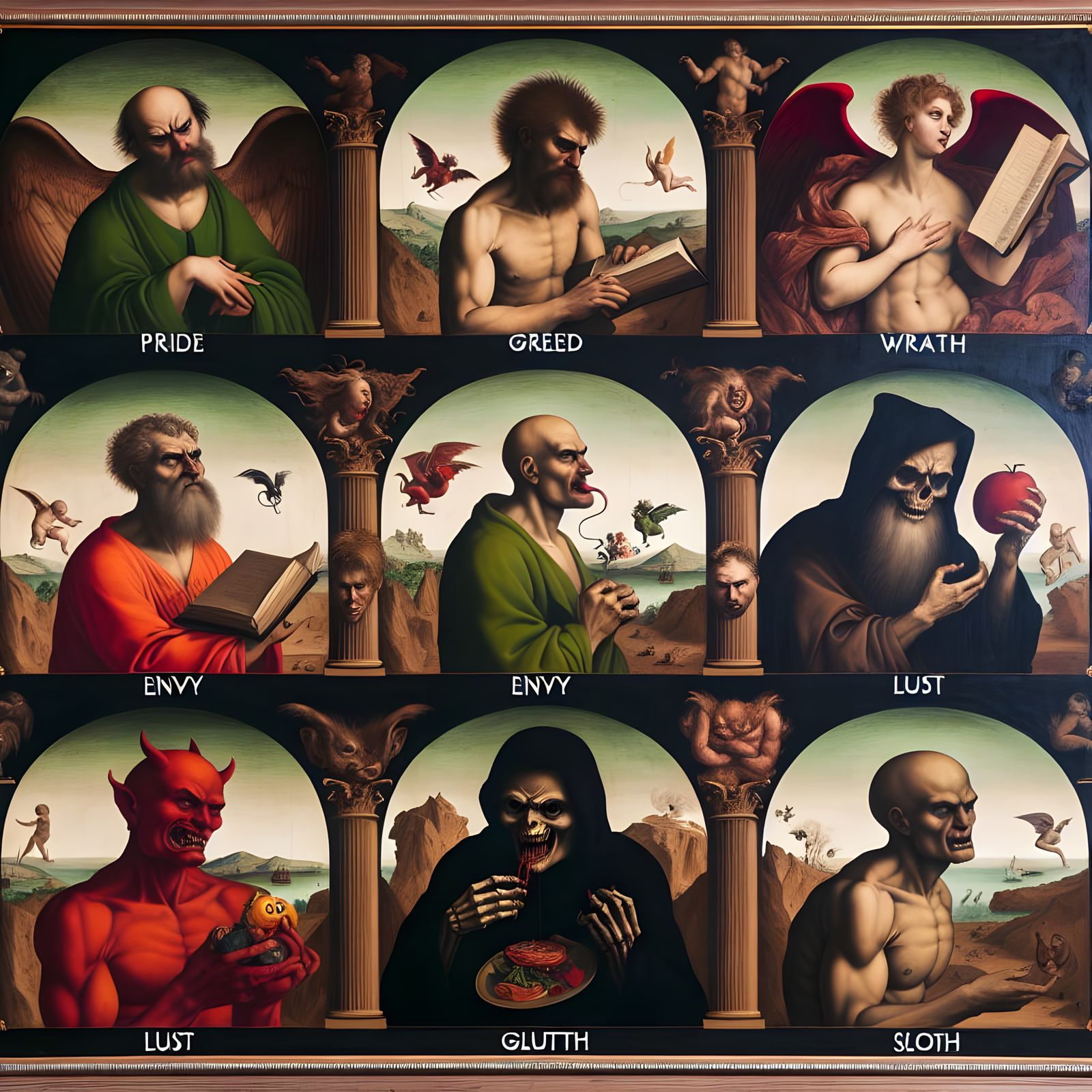 Pride heads the list